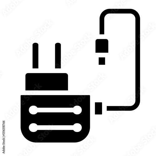 Charger Vector Design Icon Style