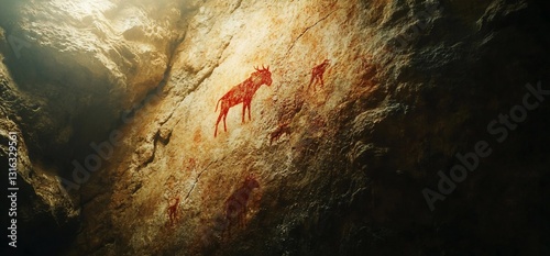 Ancient Cave Paintings Prehistoric Animals Rock Art History Culture