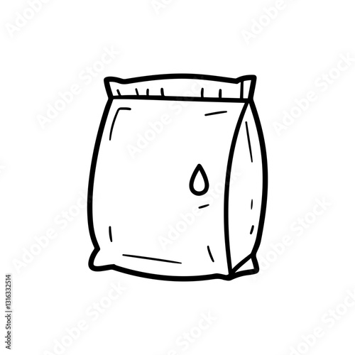 Basic Cement Bag with Small Tear