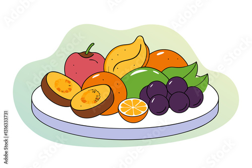 Delicious Dried Fruit Platter with Figs, Dates & Raisins