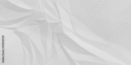 White crumpled paper texture. white crumpled paper texture sheet background. Wrinkled paper texture.	
