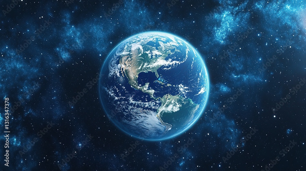 Obraz premium Communication Technology for Internet Business with Global Reach