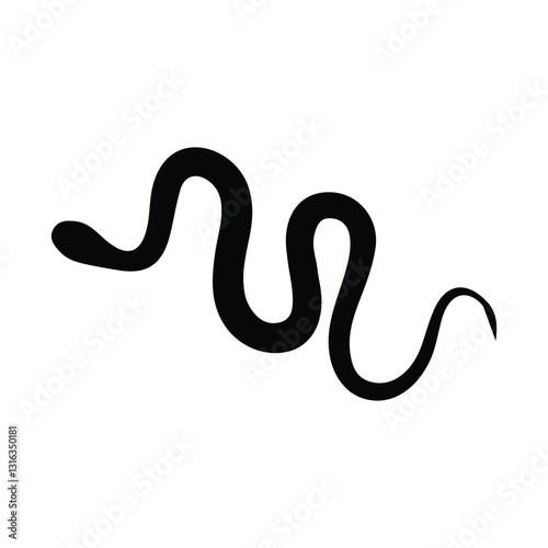 snake silhouette