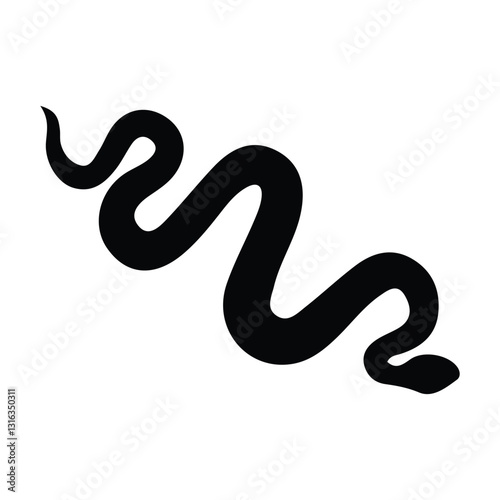 snake silhouette