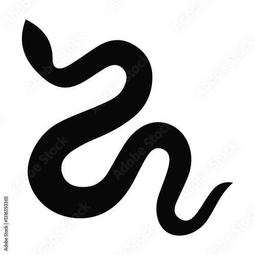 snake silhouette