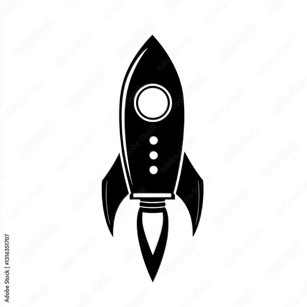 A simple yet striking illustration of a rocket taking off encapsulates the essence of startup mentality, innovation, and the pursuit of exploration A simple yet striking illustration of a rocket taking off encapsulates the essence of startup mentality, innovation, and the pursuit of exploration