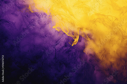 high-contrast gradient from yellow to royal purple