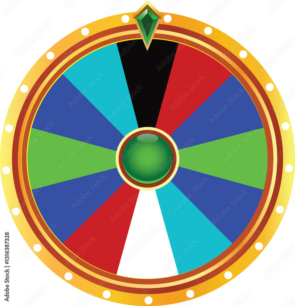 Fortune wheels , game spin, realistic 3d lucky spinning, luxury gold roulette. Casino winner fortune wheel. 3d vector illustration Fortune wheels , game spin, realistic 3d lucky spinning, luxury gold roulette. Casino winner fortune wheel. 3d vector illustration