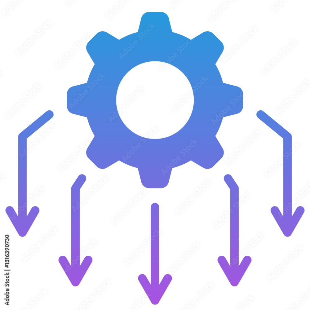 Resource Allocation Icon Resource Allocation Icon