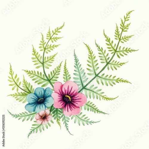 Floral background with flowers, flower, floral, vector, nature, pattern, leaf, design, illustration, summer, spring, art, plant, decoration, pink, wallpaper, flowers, blossom, bouquet, card, seamless,