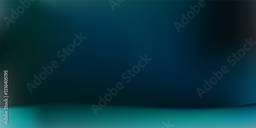 Elegant dark blue to light blue and green gradient background illustration, ideal for sophisticated visual designs and stylish layouts, blending smoothly