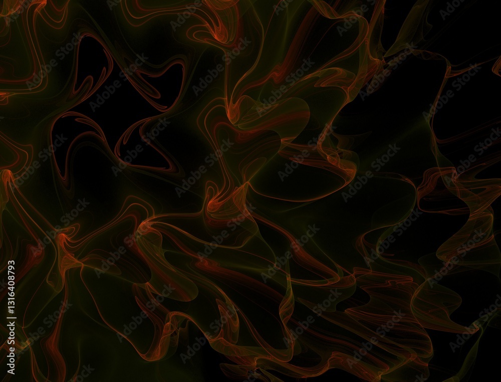 Obraz premium Imaginatory fractal abstract background Image