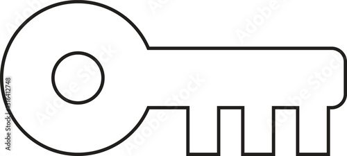 Key vector icon symbols home