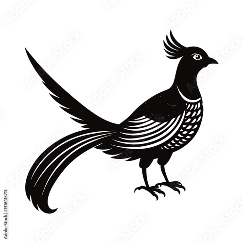 vector illustration of a bird