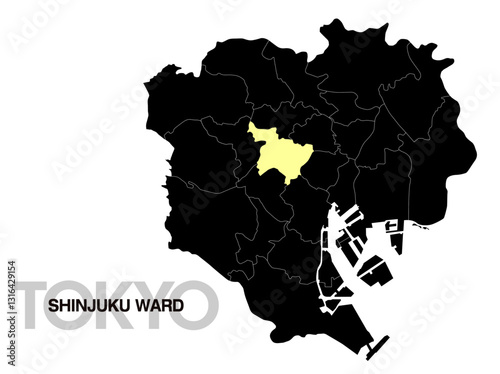 東京都新宿区の位置地図_03
