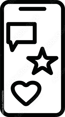 smm icon vector