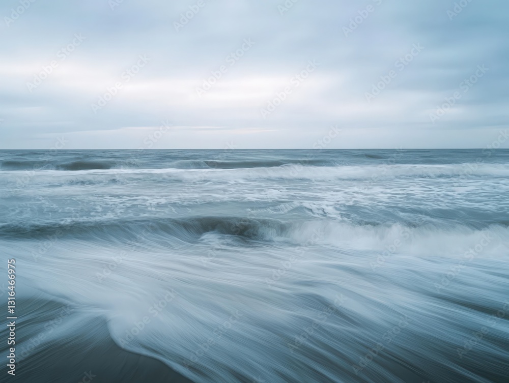 Serene Ocean Waves Crashing on Shore, Symbolizing Tranquility and Serenity. Ideal for Relaxation, Meditation, and Travel Websites. Serene Ocean Waves Crashing on Shore, Symbolizing Tranquility and Serenity. Ideal for Relaxation, Meditation, and Travel Websites.
