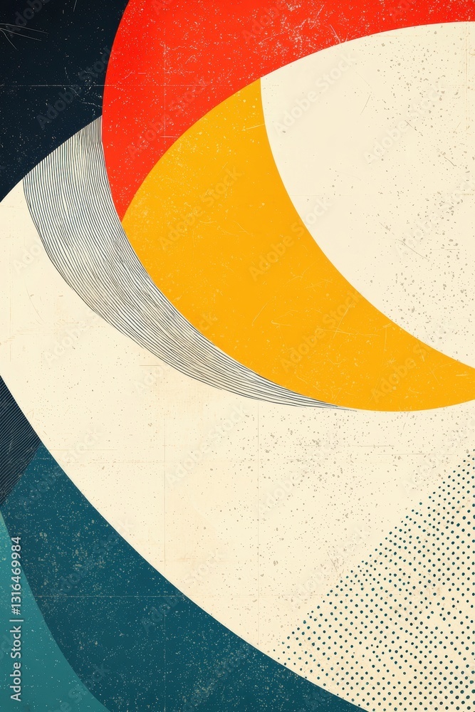 Abstract Colorful Shapes in a Modern Design Background Abstract Colorful Shapes in a Modern Design Background