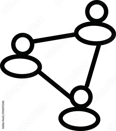 engagement icon vector