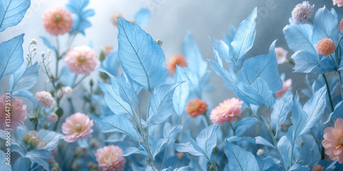 Wallpaper Mural image of dreamy flowers fantasy field Torontodigital.ca