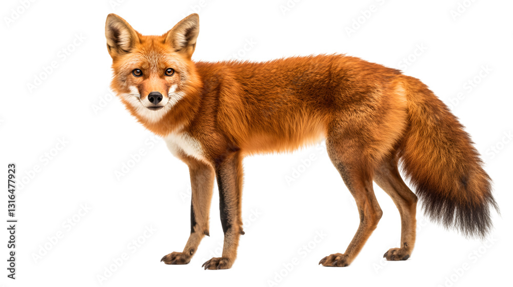 Fototapeta premium Red Fox Illustration