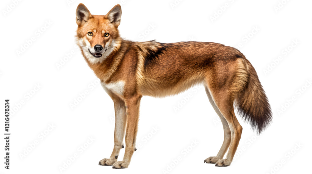 Obraz premium Ethiopian Wolf Profile