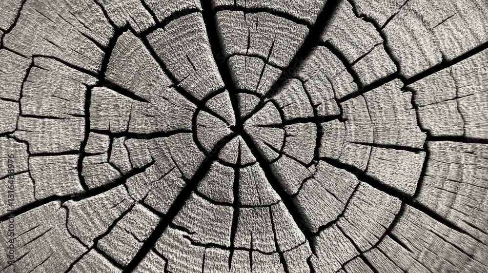 Obraz premium close up of charred timber with space for text.