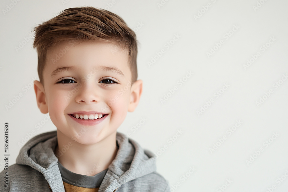 isolated real joyful child boy, smiling, in youth clothes, with short hair, European appearance, handsome, smiling, image with a dedicated area for text, on a white background isolated real joyful child boy, smiling, in youth clothes, with short hair, European appearance, handsome, smiling, image with a dedicated area for text, on a white background