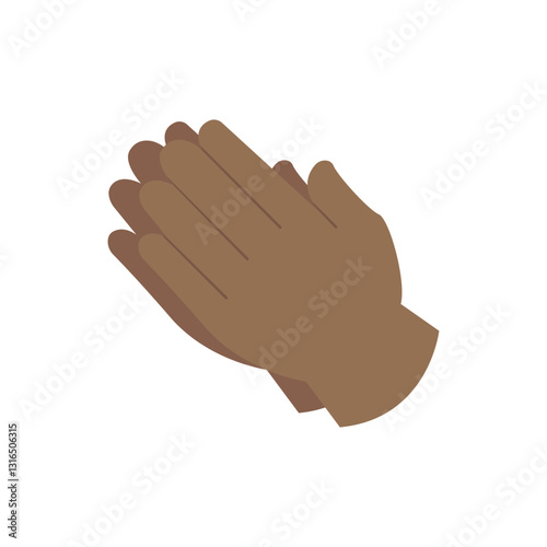 hands clapping clap vector symbol sign illustration icon hand 