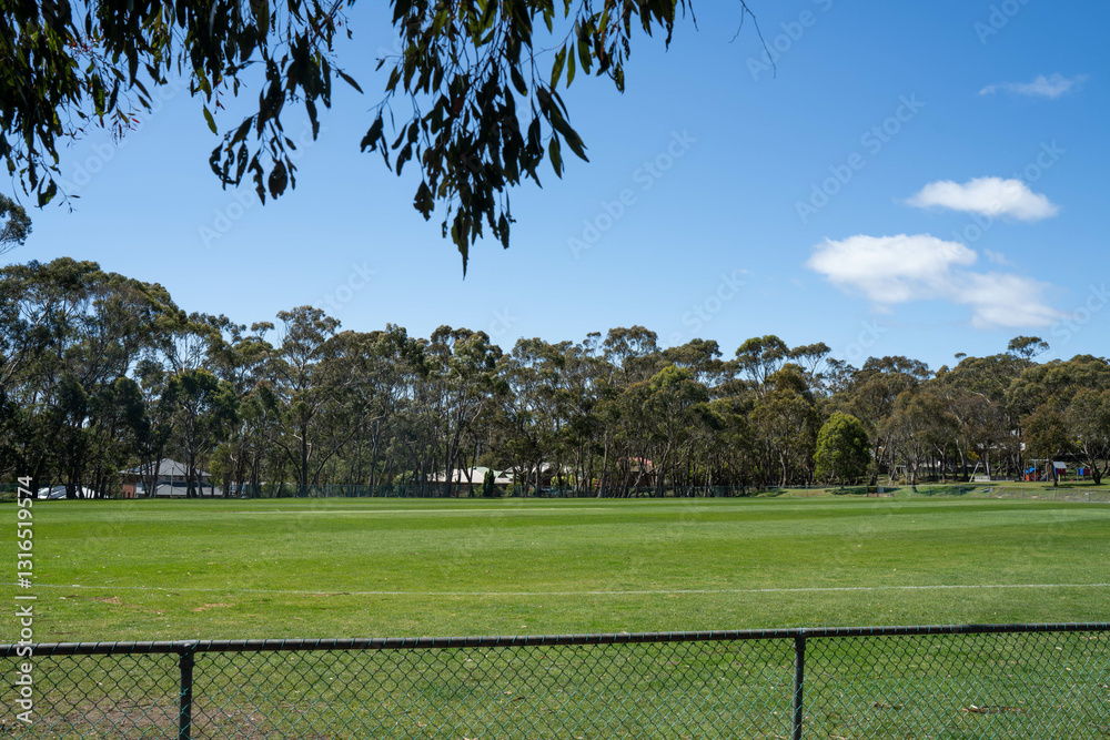 recreational sports oval field in australia