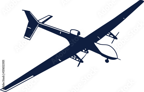 airplane in the sky