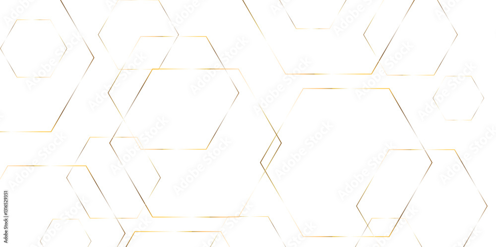 Abstract background golden hexagon stock line background. abstract artistic of geometric background Gold gradient abstract seamless vector pattern. Minimal style website banner, decoration Vector.
Abstract background golden hexagon stock line background. abstract artistic of geometric background Gold gradient abstract seamless vector pattern. Minimal style website banner, decoration Vector.