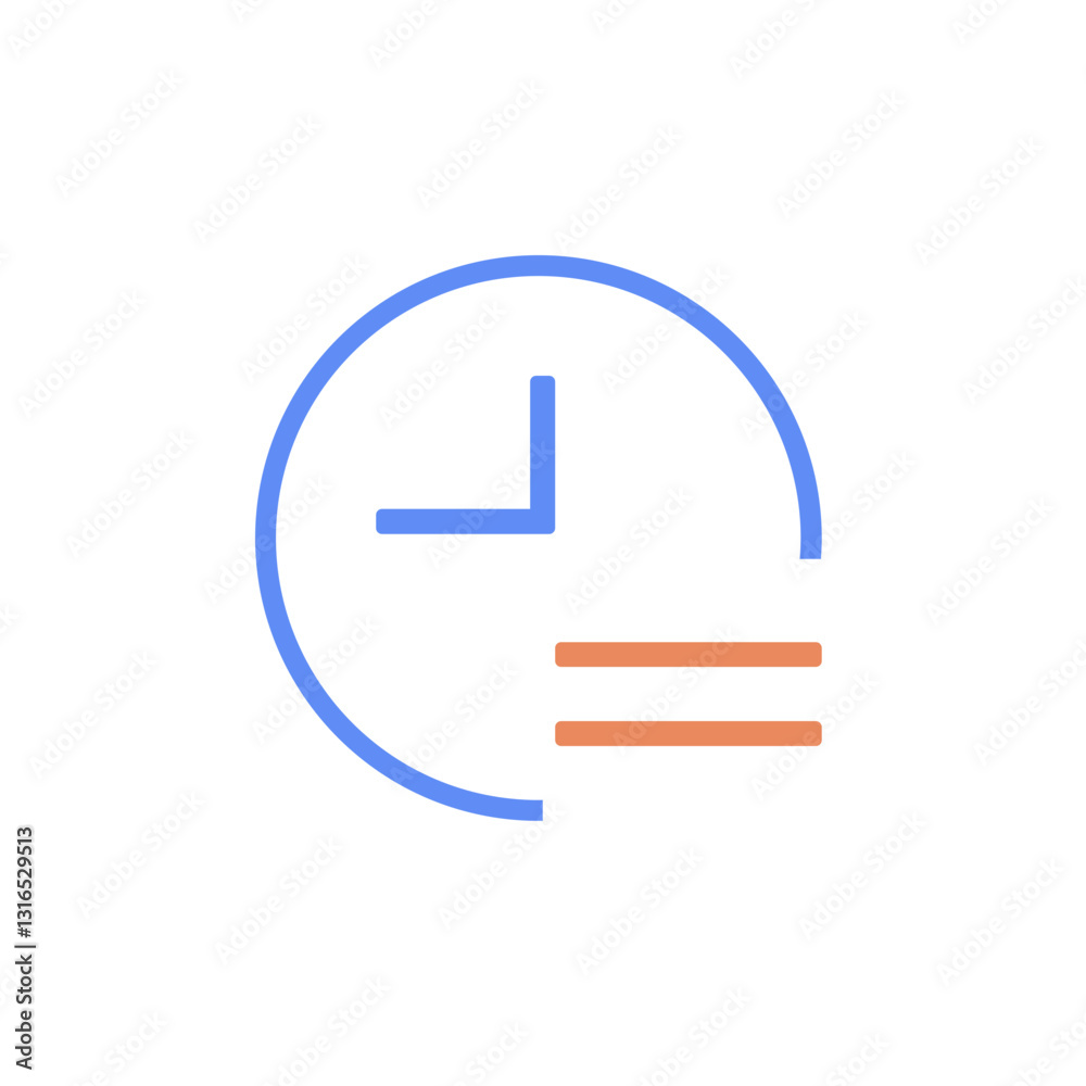 Time Management Simplified A Clean Minimalist Clock Icon Design With Subtle Color Accents Conveying Efficiency And Organization Time Management Simplified A Clean Minimalist Clock Icon Design With Subtle Color Accents Conveying Efficiency And Organization