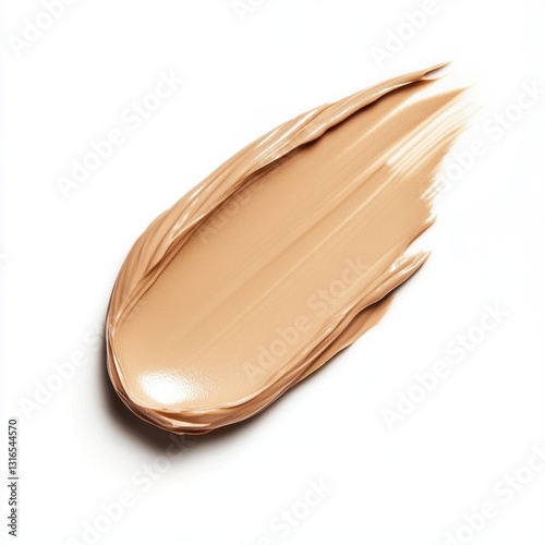 Creamy, light beige foundation smudge (1) photo