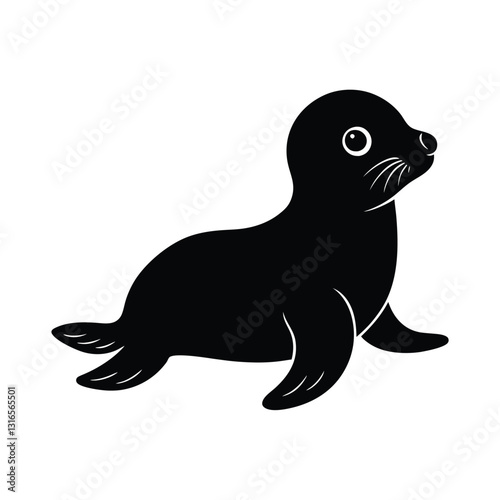 sea lion vector illustration