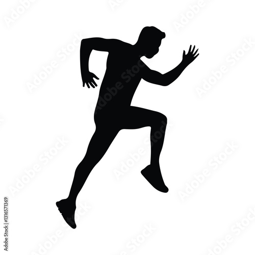 silhouette of person jumping