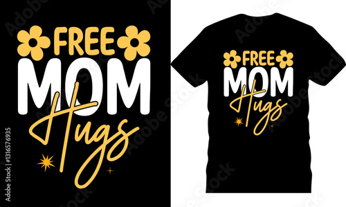 trendy Mom typography t-shirt design