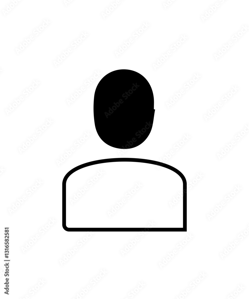 Avatar icon with sharpness Avatar icon with sharpness