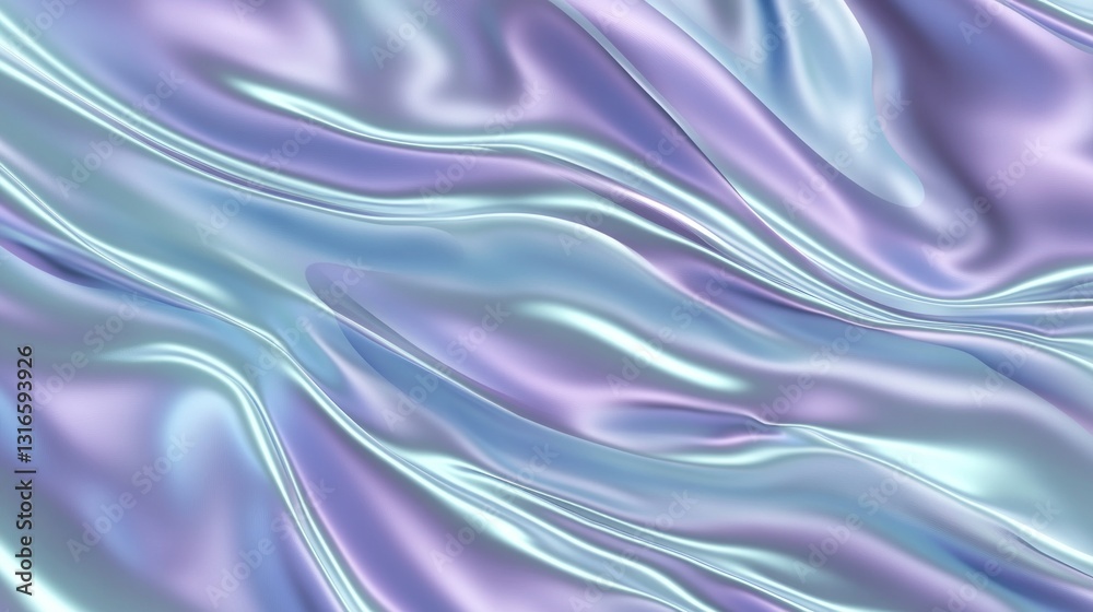 Abstract iridescent silk drapes Abstract iridescent silk drapes