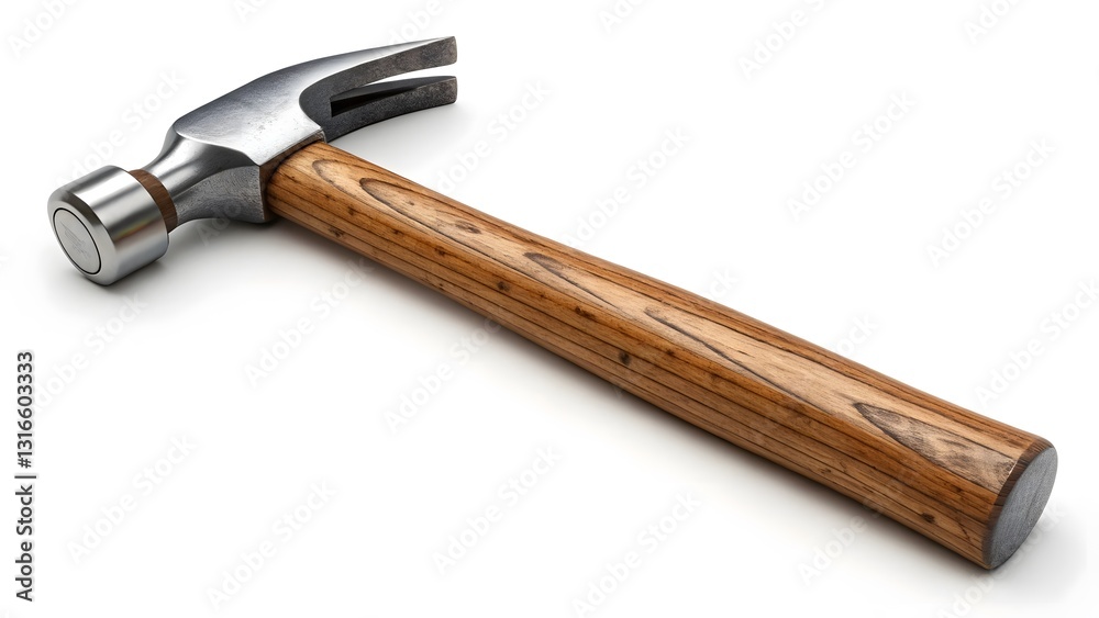 Realistic Claw Hammer Wooden Handle & Metal Head for Carpentry V2 Realistic Claw Hammer Wooden Handle & Metal Head for Carpentry V2