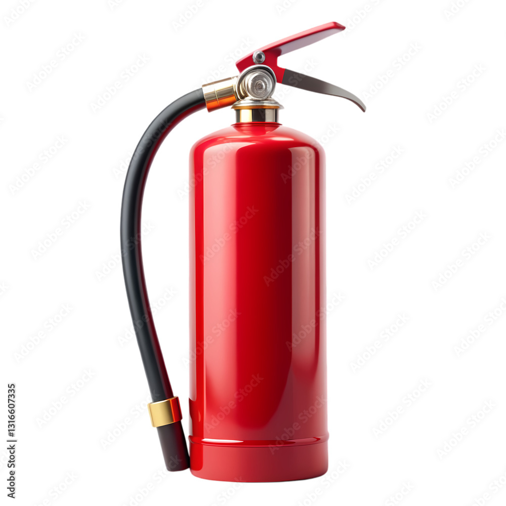 Fire Extinguisher Safety Guide on white background Fire Extinguisher Safety Guide on white background