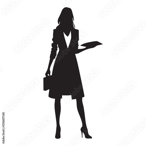 Timeless Professor silhouette, sharing knowledge across generations - Professor illustration - Minimalist Professor vector - Profession silhouette
