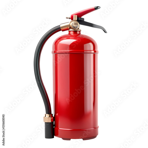 Fire Extinguisher Safety on white background