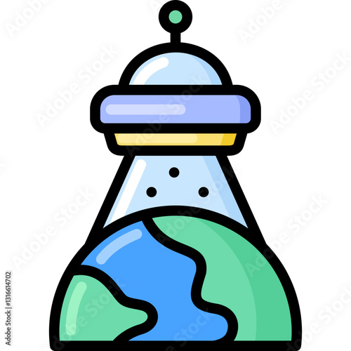 spying earth icon