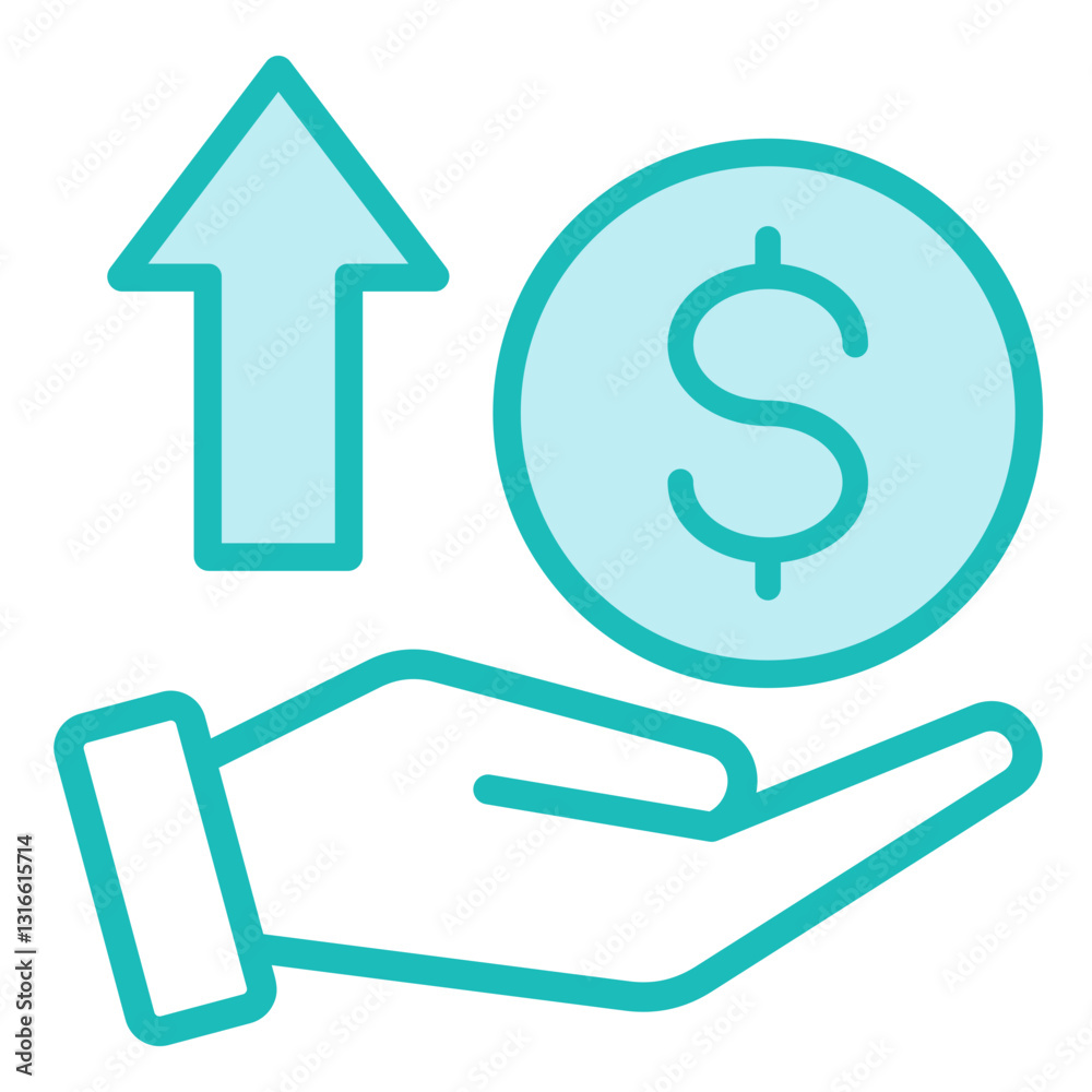 Profit Icon Element For Design Profit Icon Element For Design