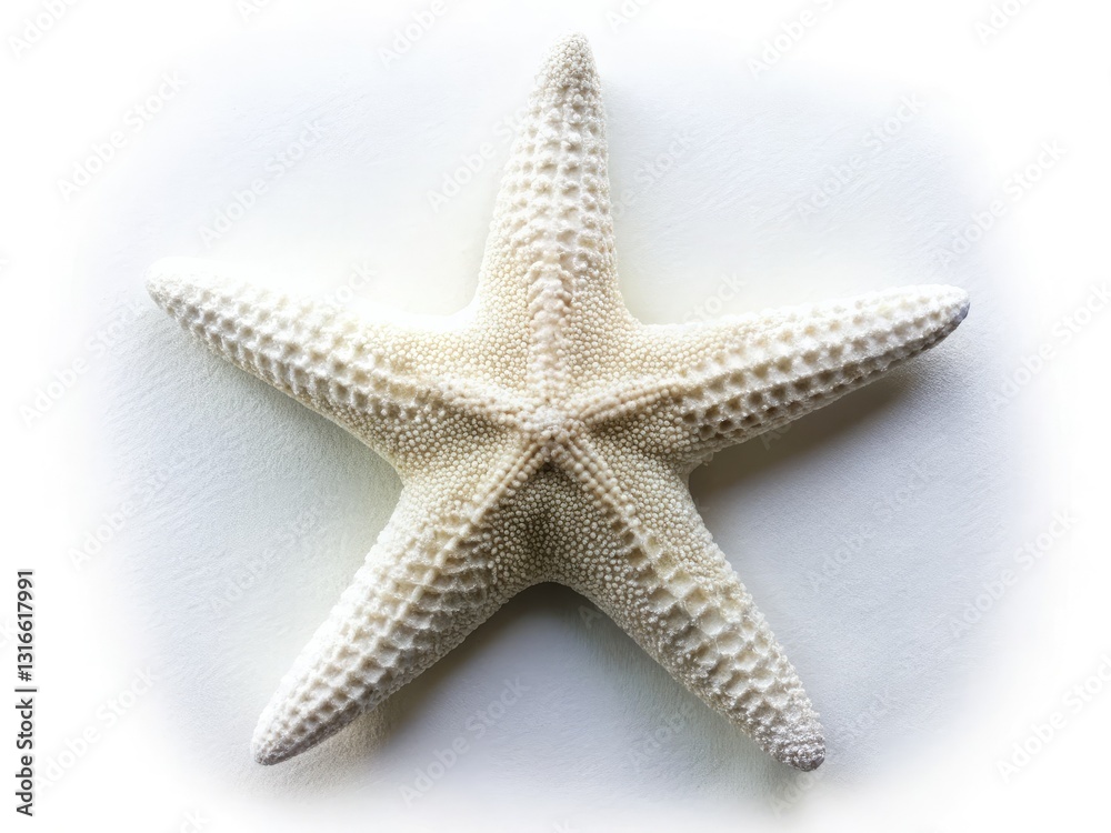 Elegant white starfish: beach chic, coastal minimalism. Isolated, summer style fashion photography. Elegant white starfish: beach chic, coastal minimalism. Isolated, summer style fashion photography.