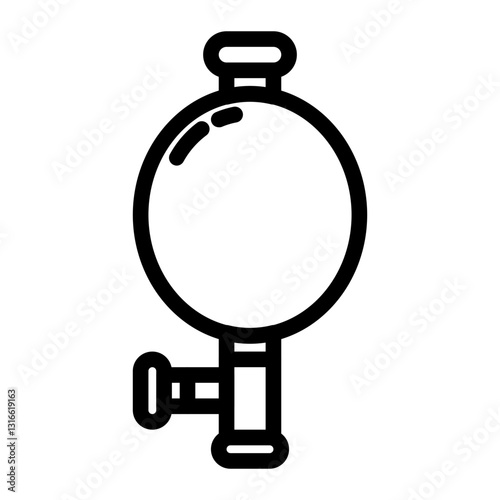 Suction Rubber_1 line icon