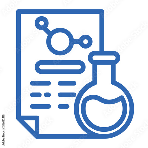 laboratory check results_1 color icon
