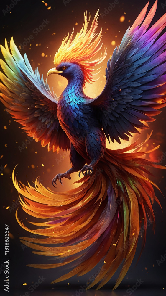 Fototapeta premium bird in the sky