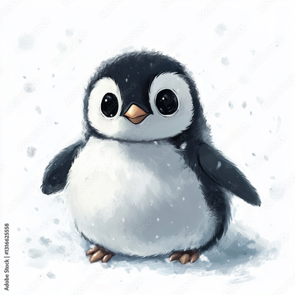 Fototapeta premium A cutie penguin
